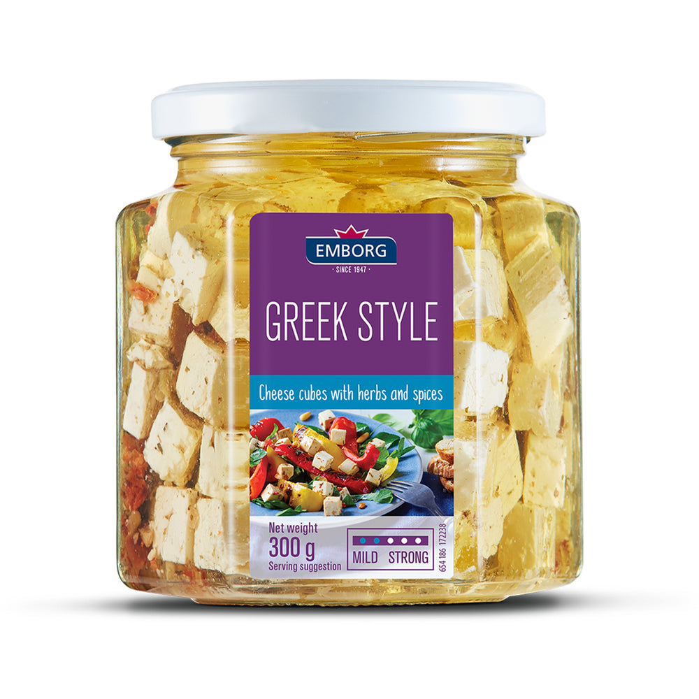 Emborg Feta in Oil with Herbs & Spices 300g
