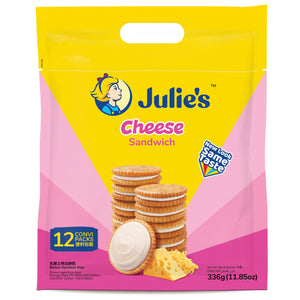Julie's Cheese Sandwich Biscuits 336g