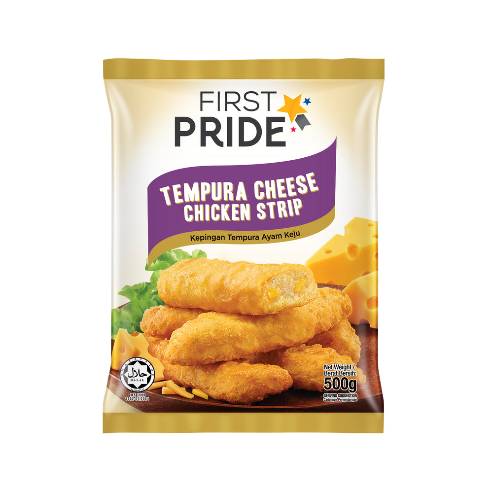 First Pride Chicken Strip Cheese 500g