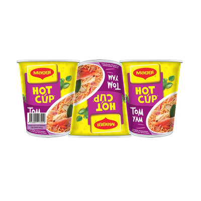 Maggi Hot Cup Tom Yam Instant Noodle 60g
