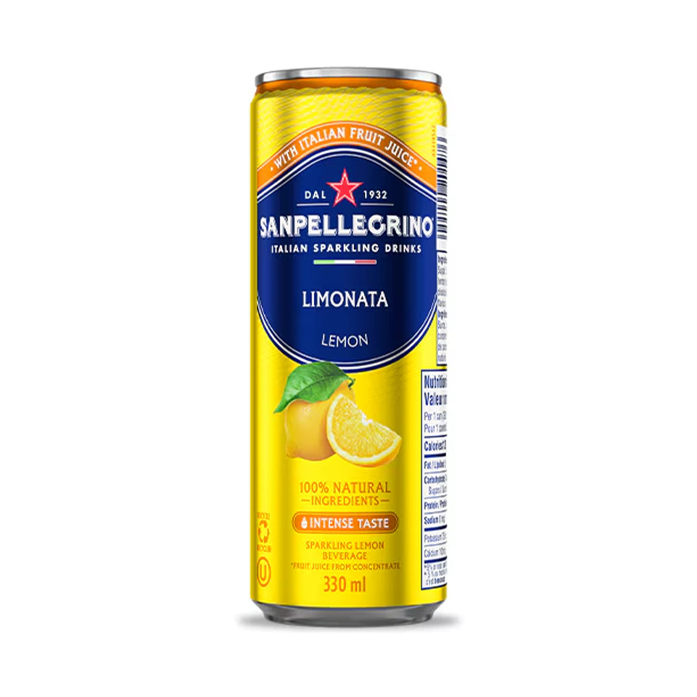 San Pellegrino Limonata Sparkling Lemon Drink (Can) 330ml