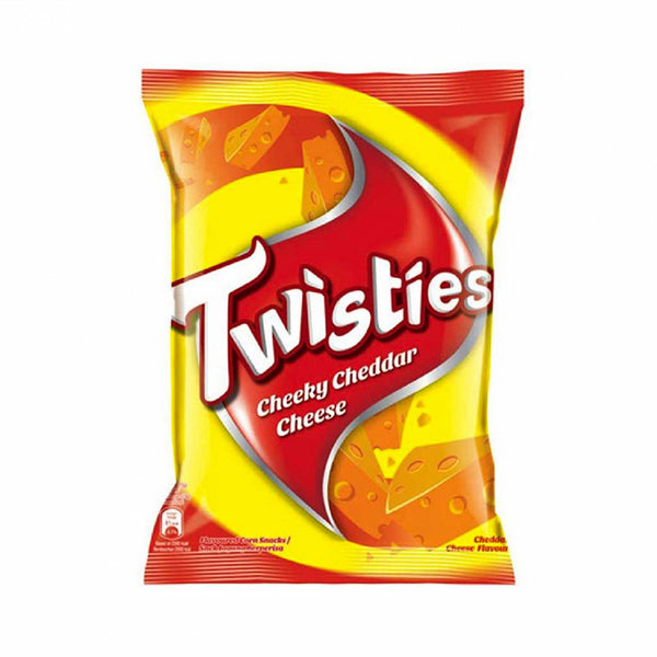 Twisties Cheeky Cheddar Cheese Corn Snack 140g (highest price)