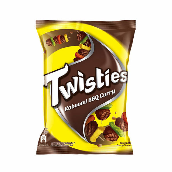Twisties Barbecue Curry Flavour 140g (highest price)