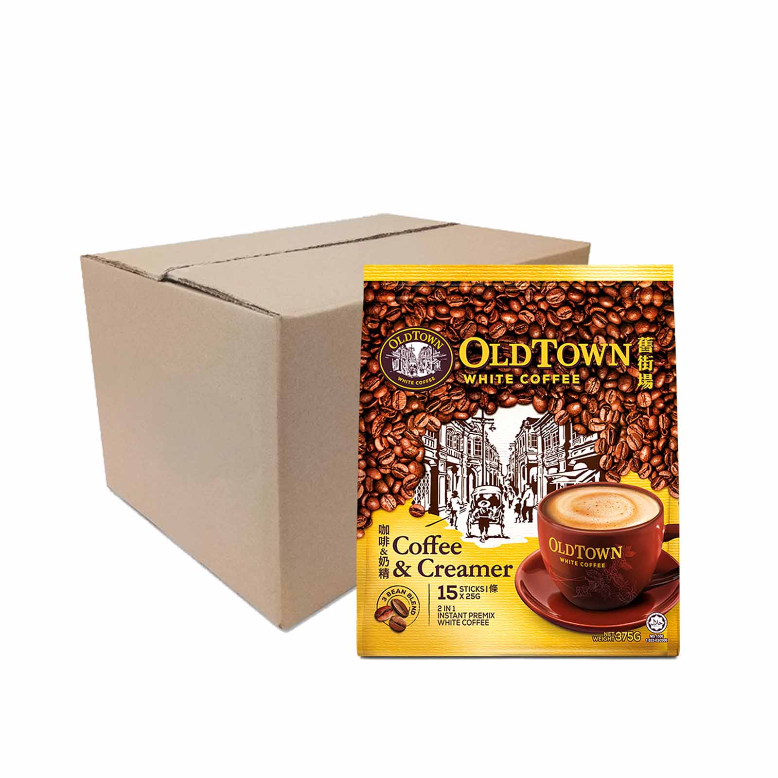 Old Town White Coffee 2-in-1 Coffee Creamer 25g x 15