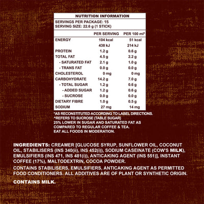Old Town Coffee & Creamer Instant 2-in-1 Premix White Coffee 22.6g x 15