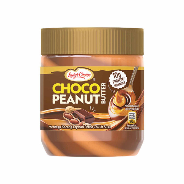 Ladys Choice Chocolate Milk Stripe Peanut Butter 330g (highest price)