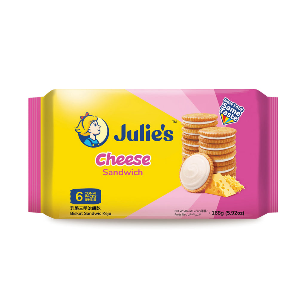 Julie’s Cheese Sandwich Biscuit 168g