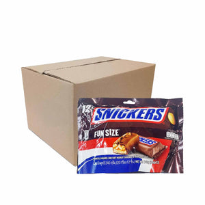 Snickers Fun Size Peanut Chocolate Bar 12pcs/pack