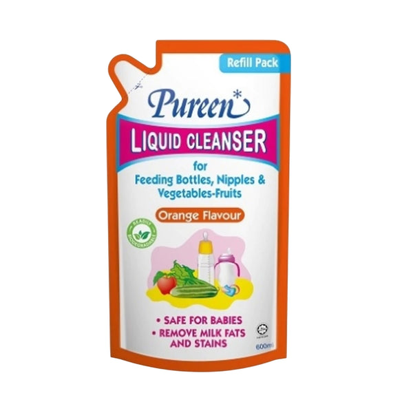 Pureen Liquid Cleanser Orange Scent Refill Pack 600ml (highest price)