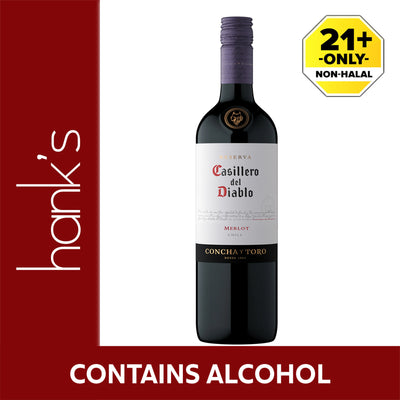 Casillero Del Diablo Reserva Merlot Red Wine 750ml