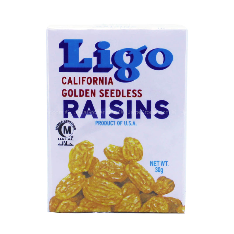 Ligo California Golden Seedless Raisins 30g