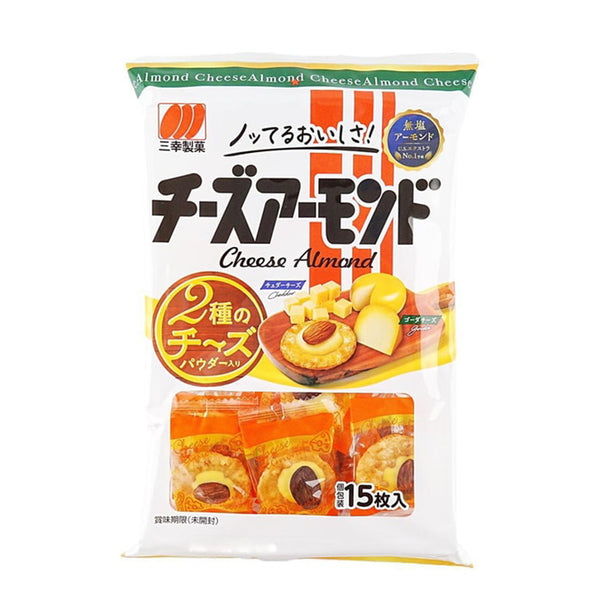 Sanko Cheese Almond Rice Cracker Snack 73g (highest price)