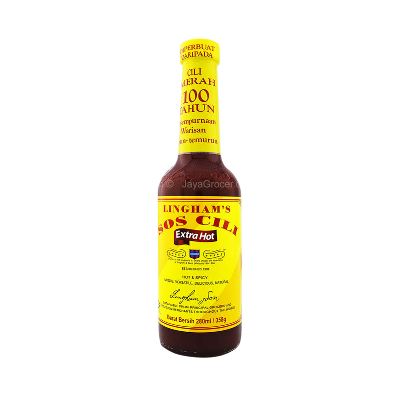 Linghams Chilli Sauce Extra Hot 280ml