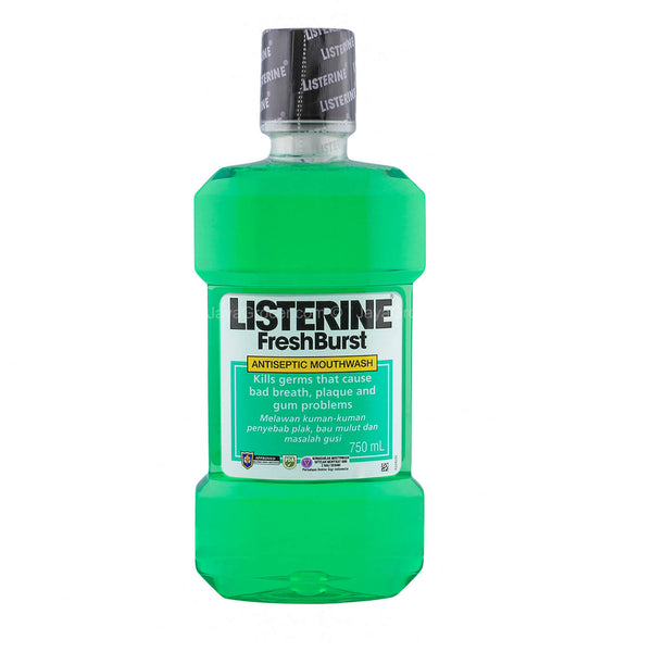 Listerine Fresh Burst Antibacterial Mouthwash 750ml (highest price)