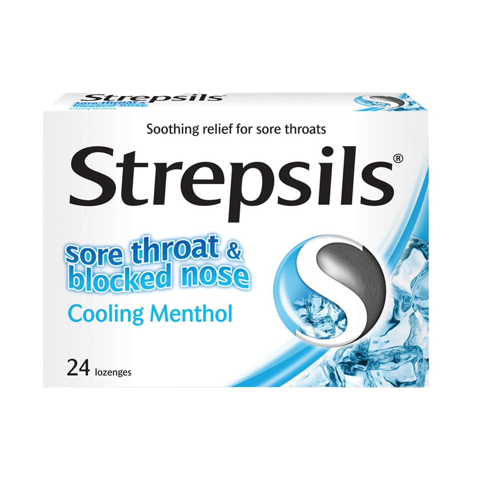 Strepsils Lozenges for Sore Throats Cool 6pcs/pack