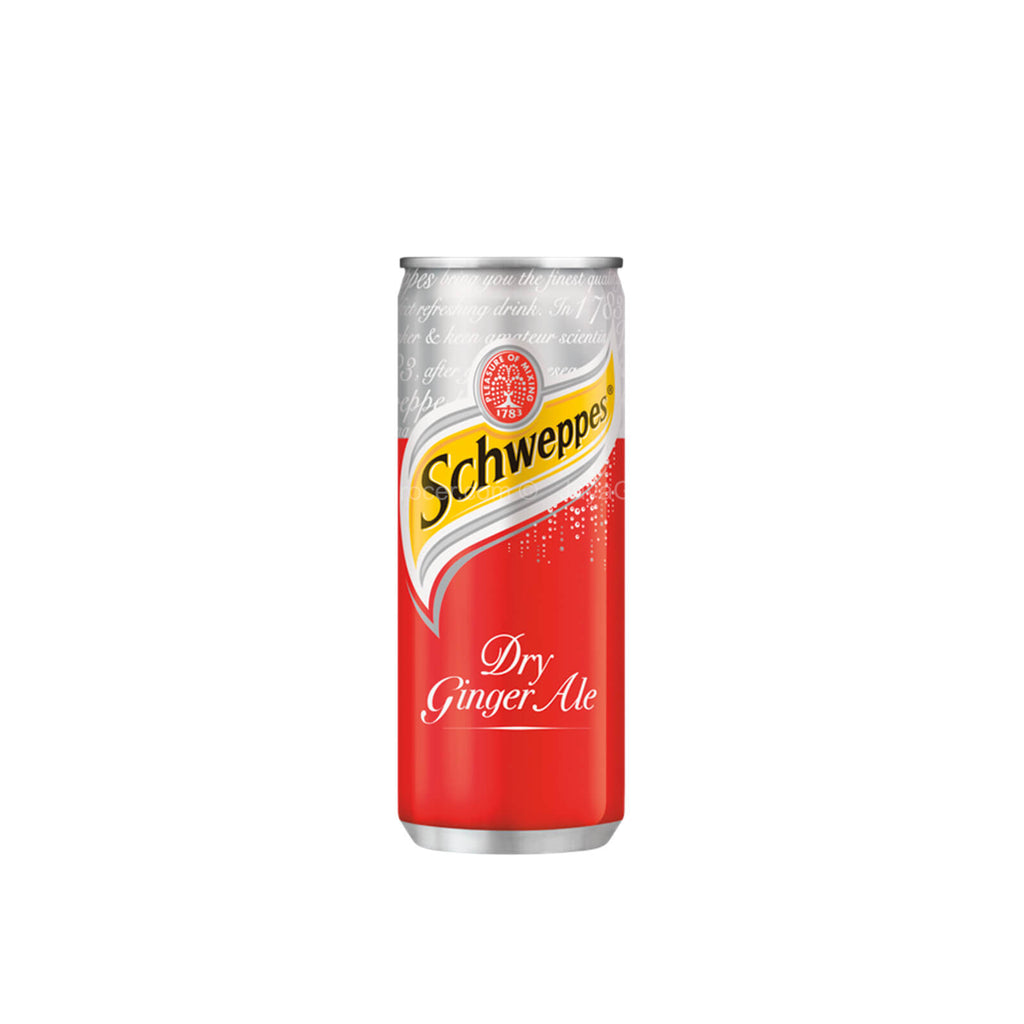 Schweppes Dry Ginger Ale Can 320ml