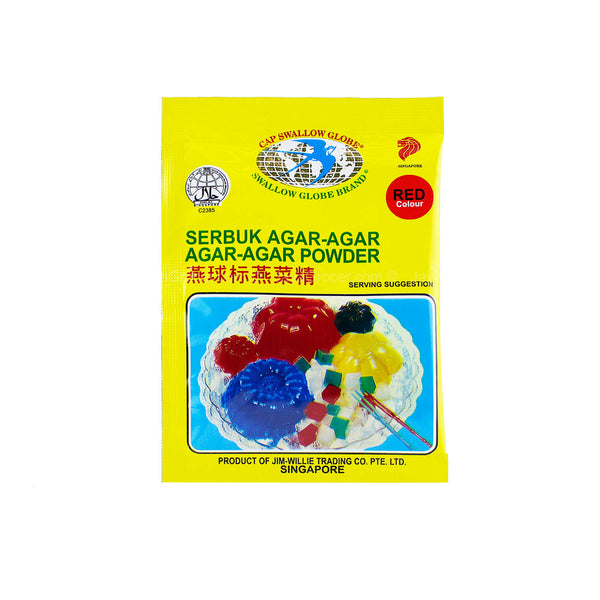 Swallow Globe Brand Red Colour Agar-Agar Powder 10g (highest price)
