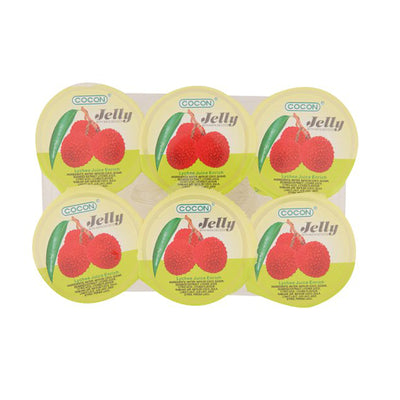 Cocon Lychee Jelly 118g x 6