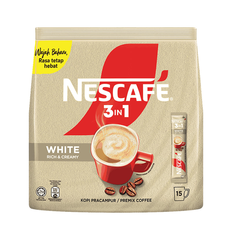 Nescafe 3 In 1 Instant White Coffee 32g x 15