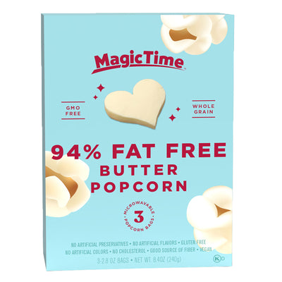 Magic Time Popcorn 94% Fat Free Butter 242.4g