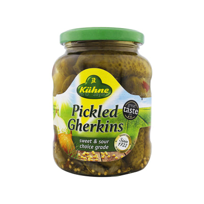Kuhne Pickled Gerhkin 370ml