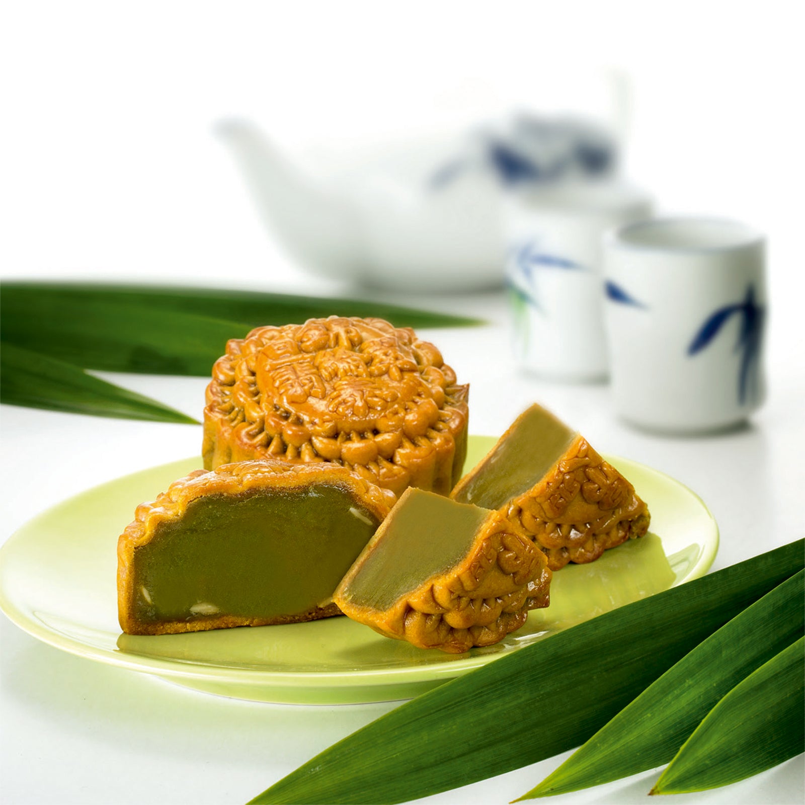 Klt Golden Jade Spirulina Mooncake 1unit