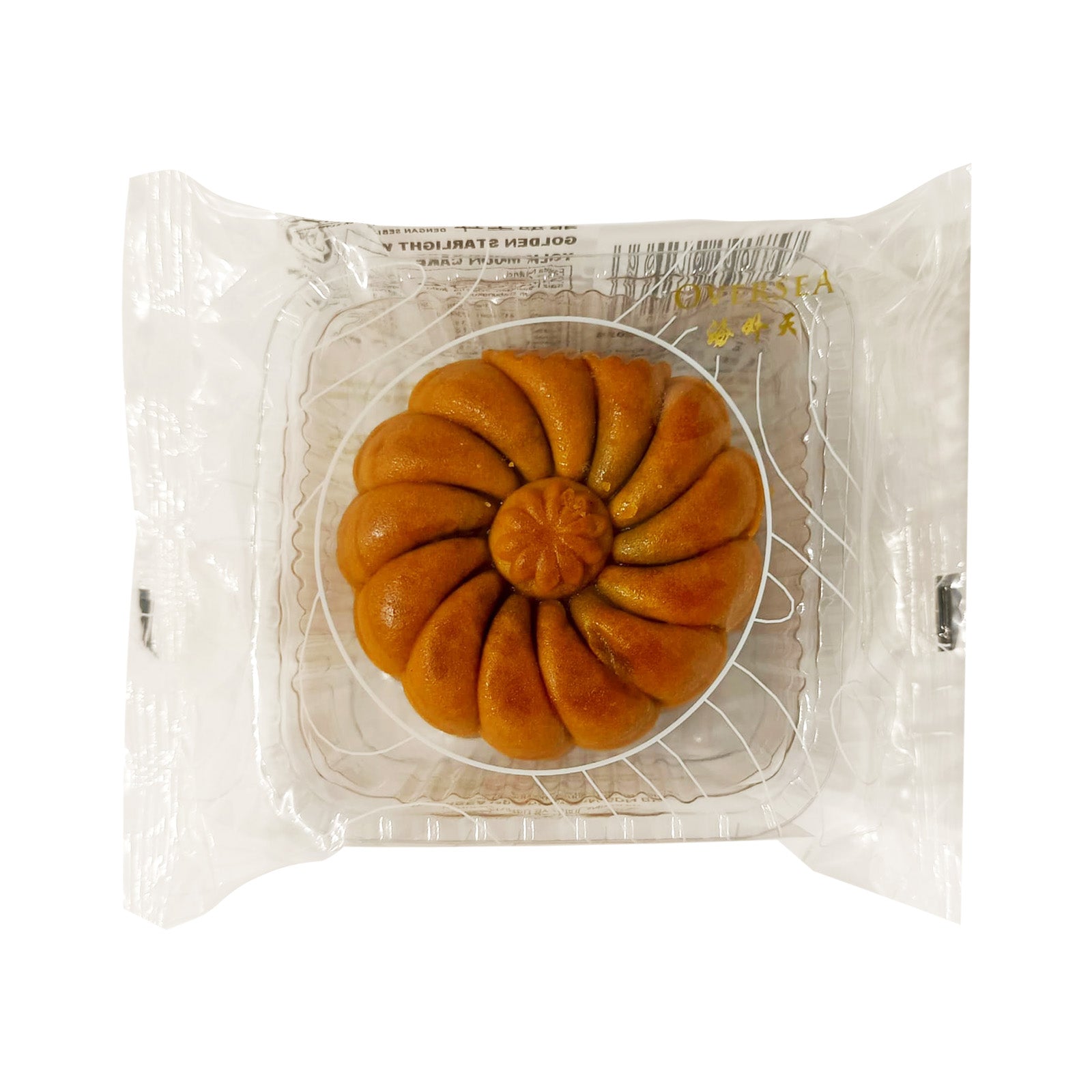 Oversea Golden Star Light 1 Yolk Mooncake 160g
