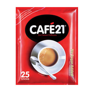 CAFE 21 Unsweetened White Coffee 12g x 22
