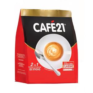 CAFE 21 Unsweetened White Coffee 12g x 22