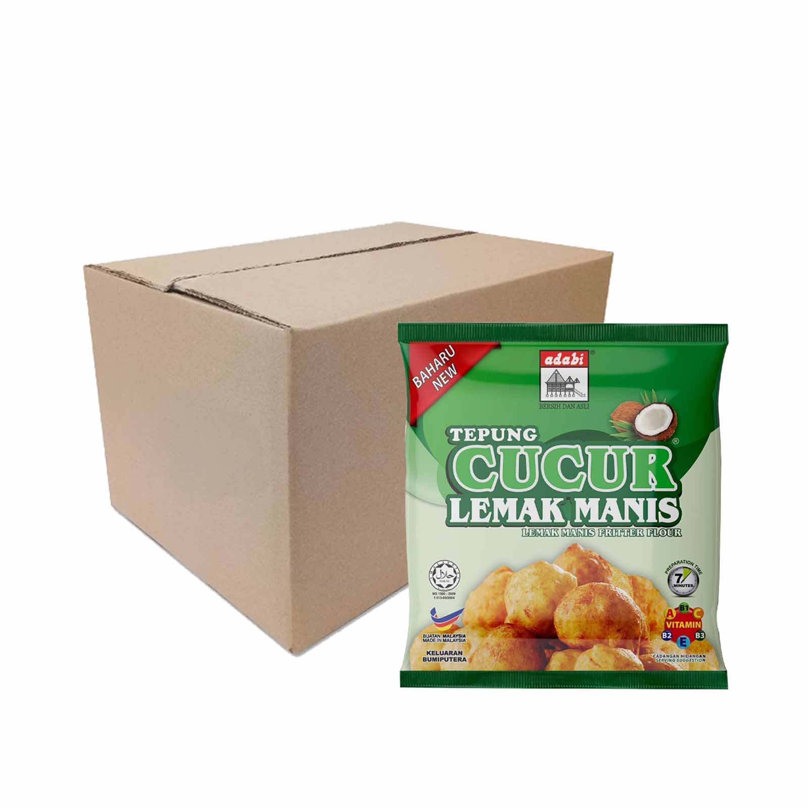 Adabi Tepung Cucur Lemak Manis (Sweet Fritter Flour Mix) 200g