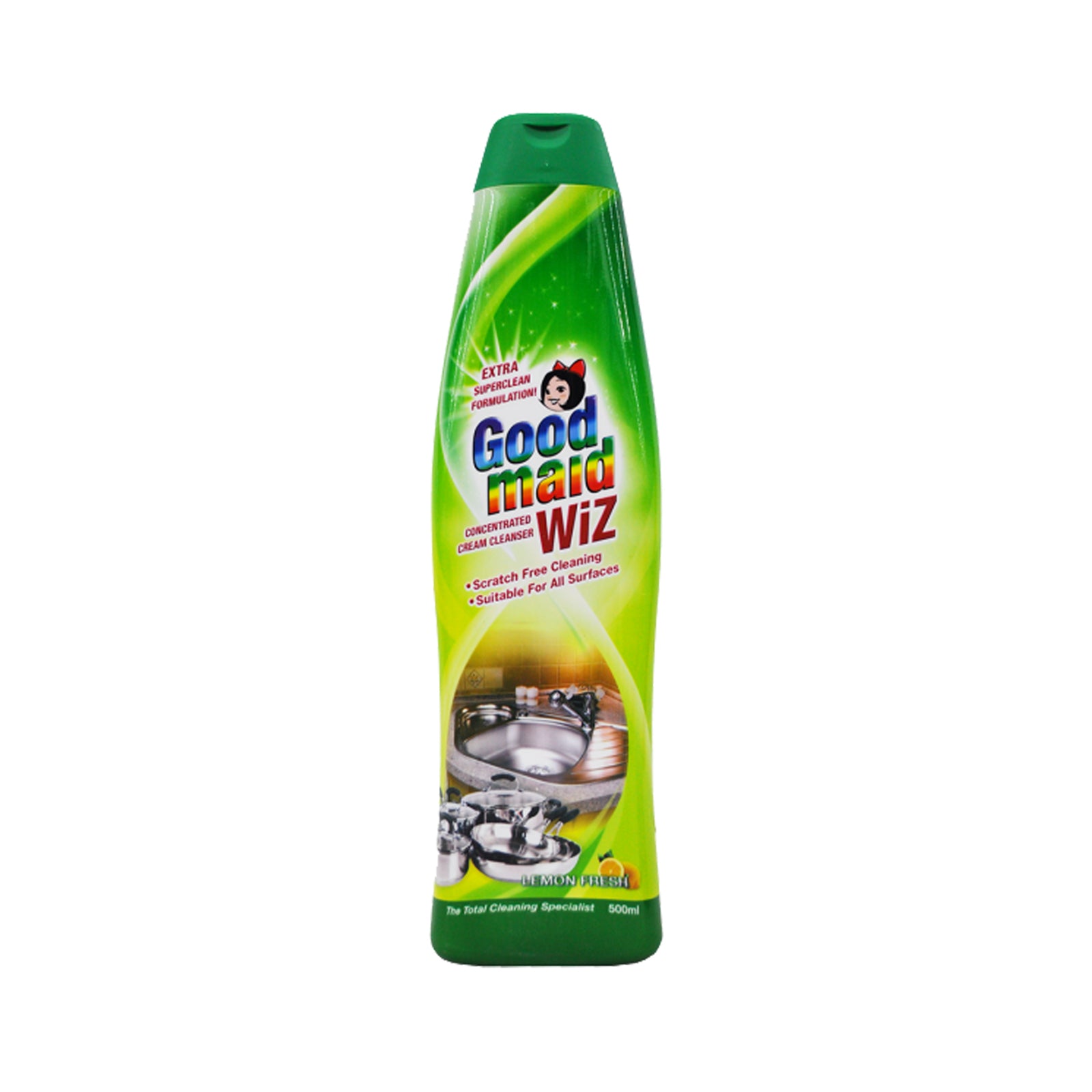 Goodmaid Wiz Concentrated Cream Cleanser Lemon 500ml