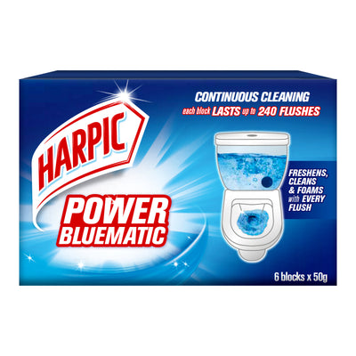 Harpic ITC Bluematic 50g x 6