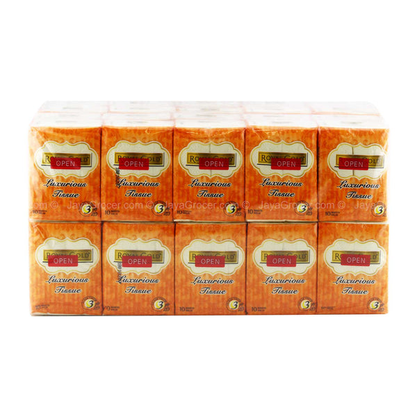 Royal Gold 3ply Hanky Pack 8pcs x 10 (highest price)