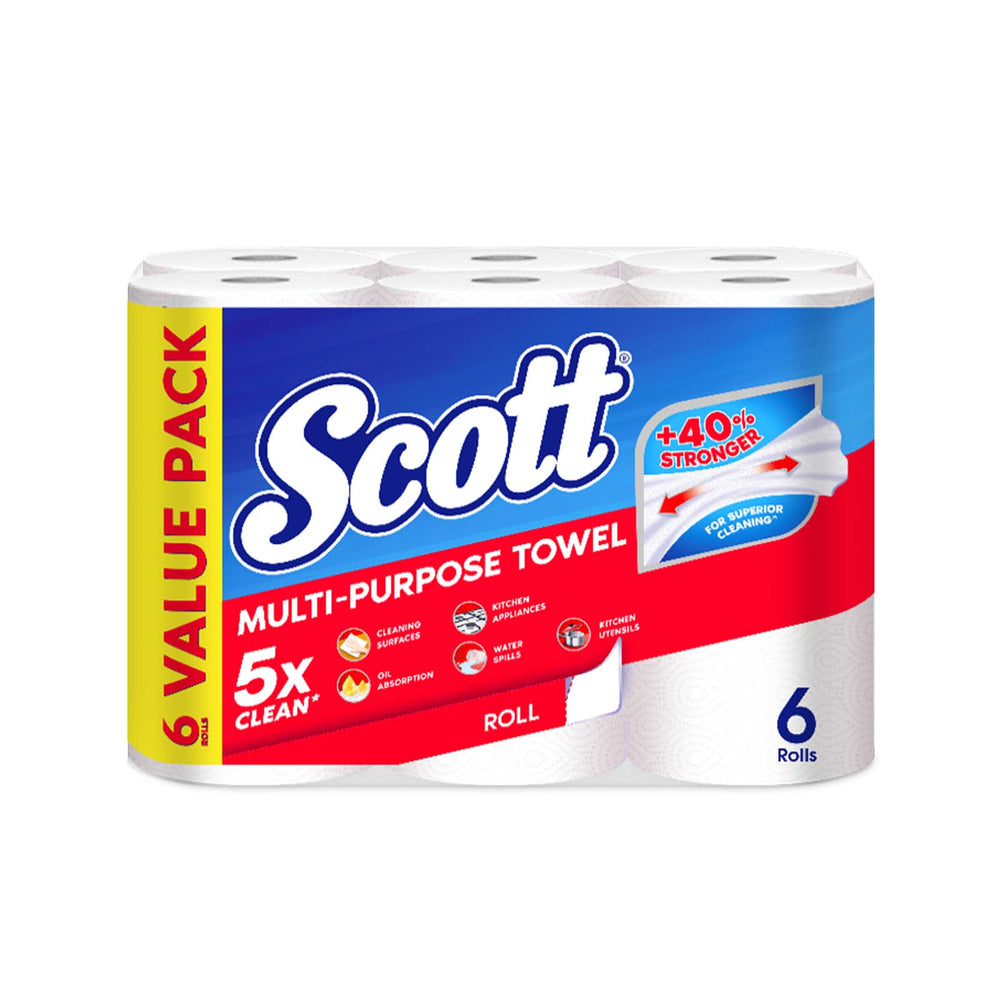 Scott Kitchen Towels 50sheet x 6