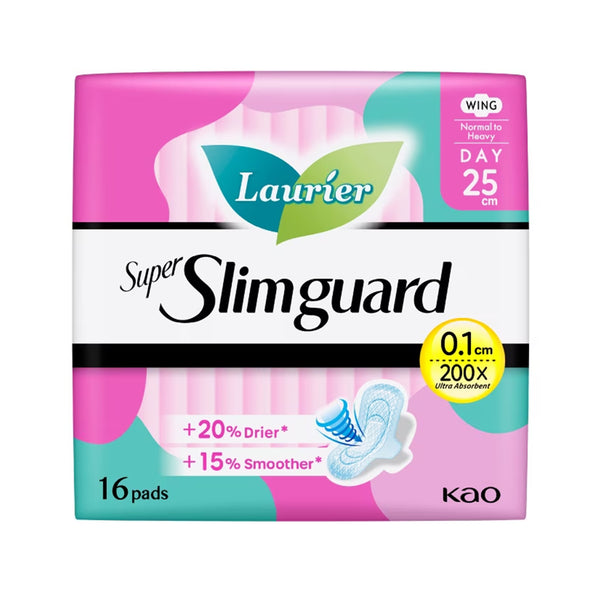 Laurier Super Slimguard Wing Pad 25cm x 16pads (highest price)