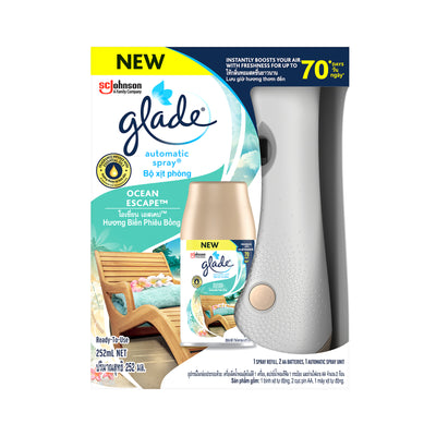 Glade Ocean Escape 3 in 1 Automatic Spray 1pack