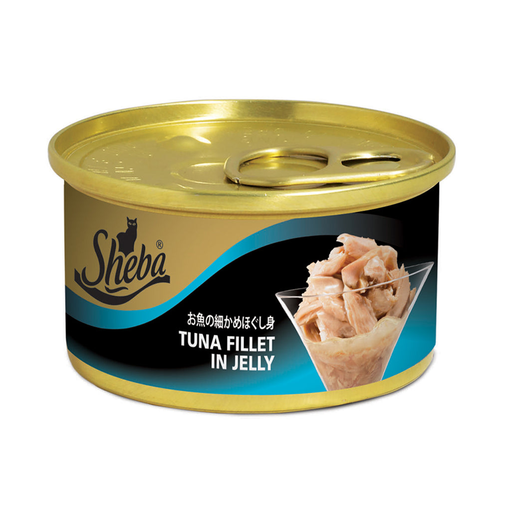 Sheba Tuna Fillet In Jelly 85g