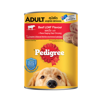 Pedigree Home Style Beef Dog Food 400g