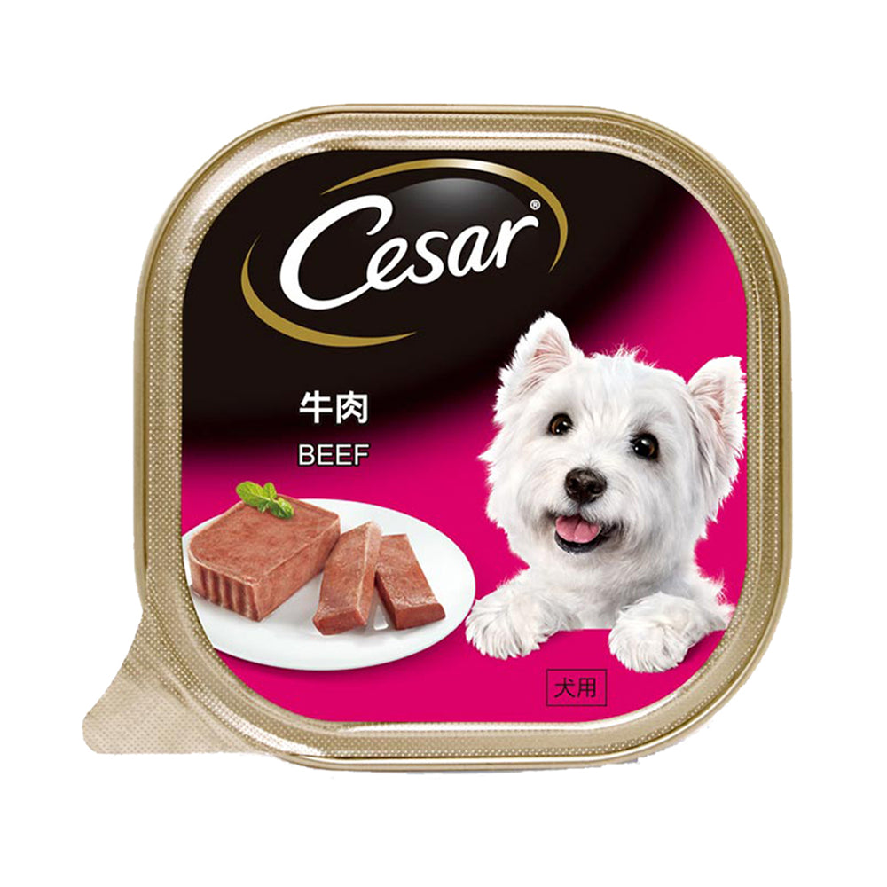 Cesar Beef Wet Dog Food 100g