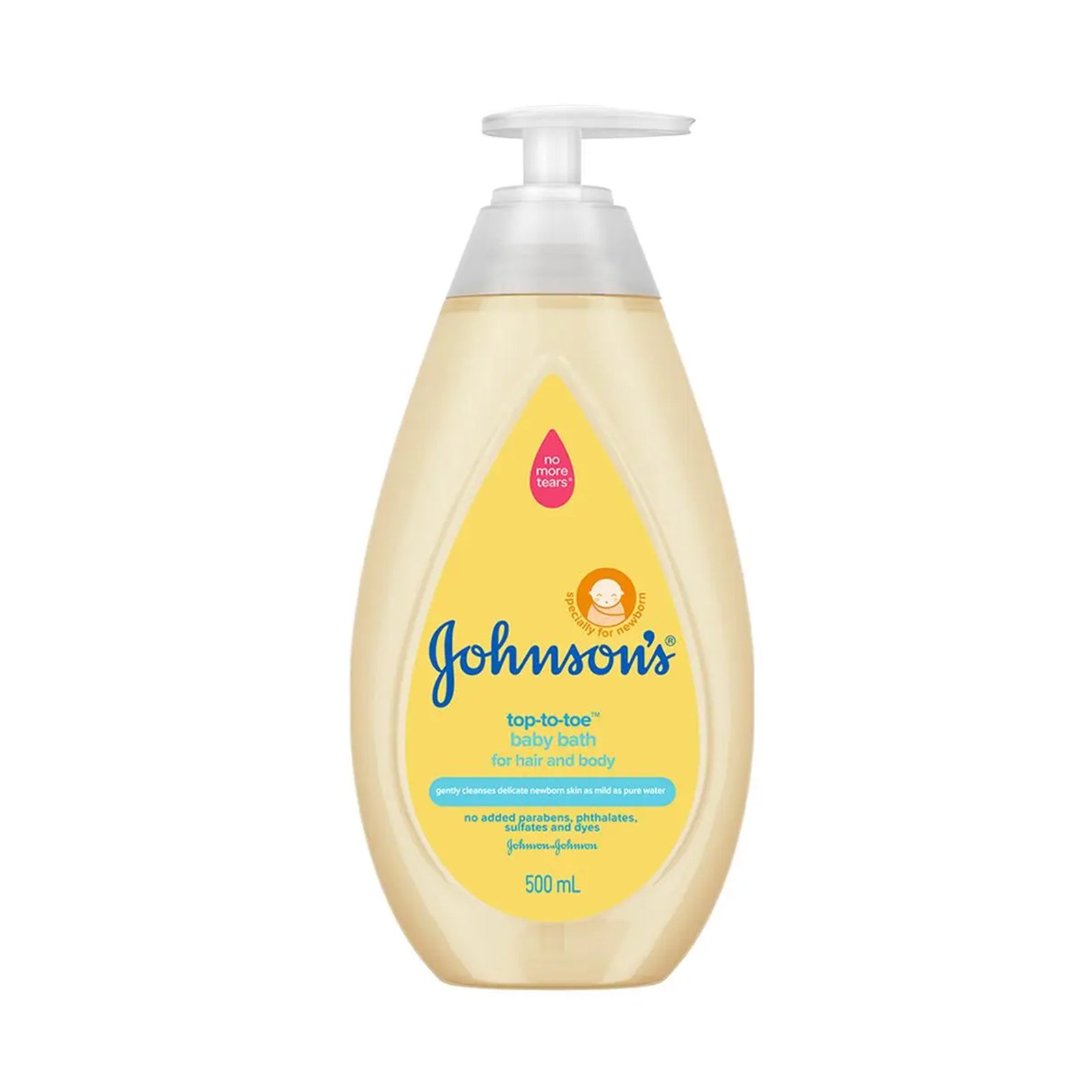 Johnson's Baby Top-to-Toe Hair & Body Baby Bath 500ml