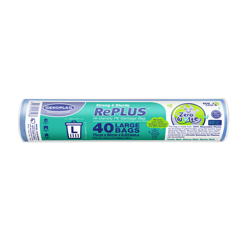 Sekoplas Replus Garbage Roll (Large) 75 x 90cm 40pcs/pack