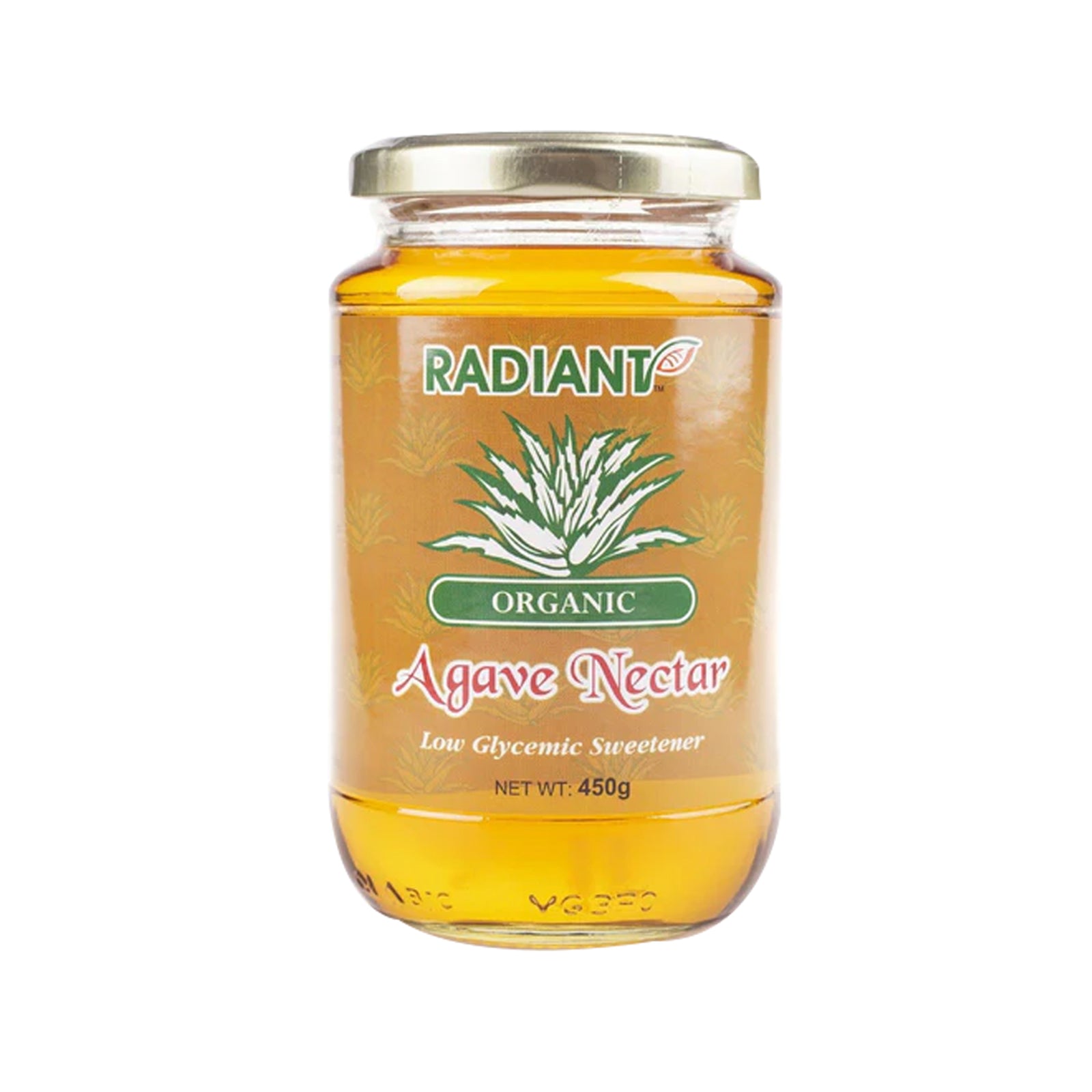 RADIANT ORGN AGAVE NECTAR 450G *1