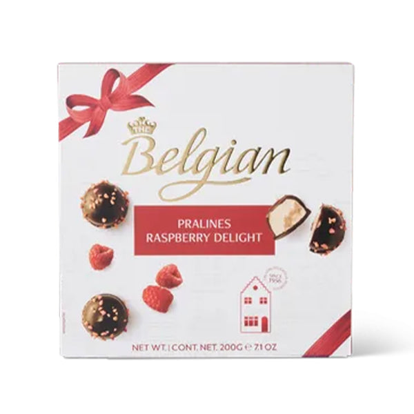 Belgian Raspberry Praline Delight 200g