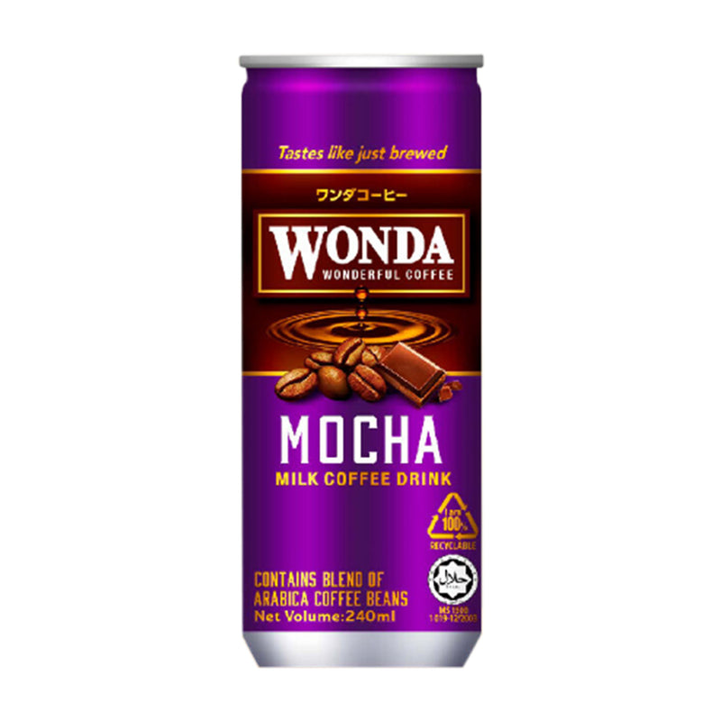 Wonda Premium Coffee Mocha Milk Coffee Drink 240ml