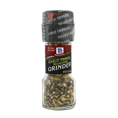 Mccormick Garlic Pepper Seasoning Grinder  34g