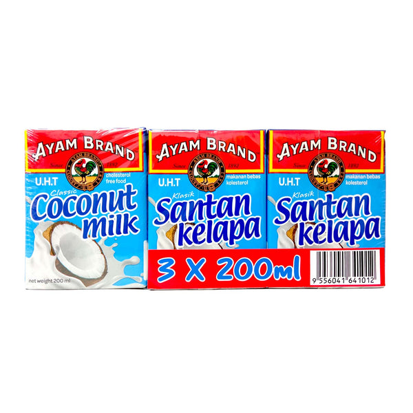 Ayam Coconut Milk 200ml x 3