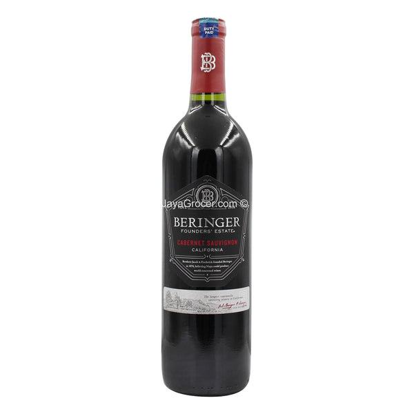 Beringer Founders' Estate Cabernet Sauvignon Wine 750ml (highest price)