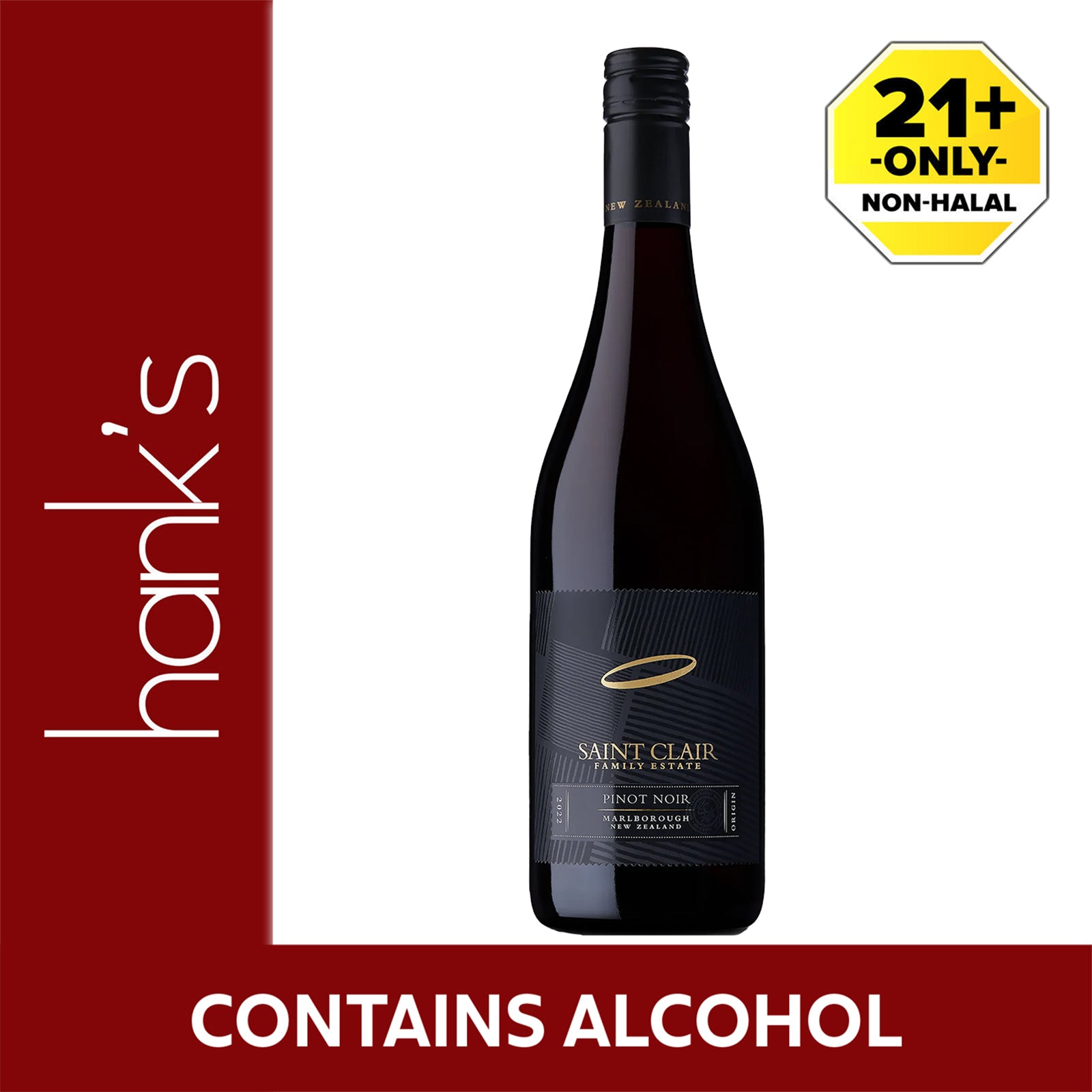 Saint Clair Marlborough Premium Pinot Noir Wine 750ml