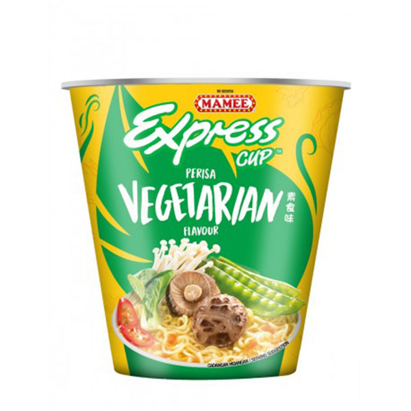Mamee Express Vegetarian Flavour Instant Noodle Cup 60g