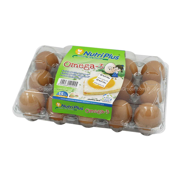 NutriPlus Omega-3 Chicken Eggs 15pcs/pack (highest price)